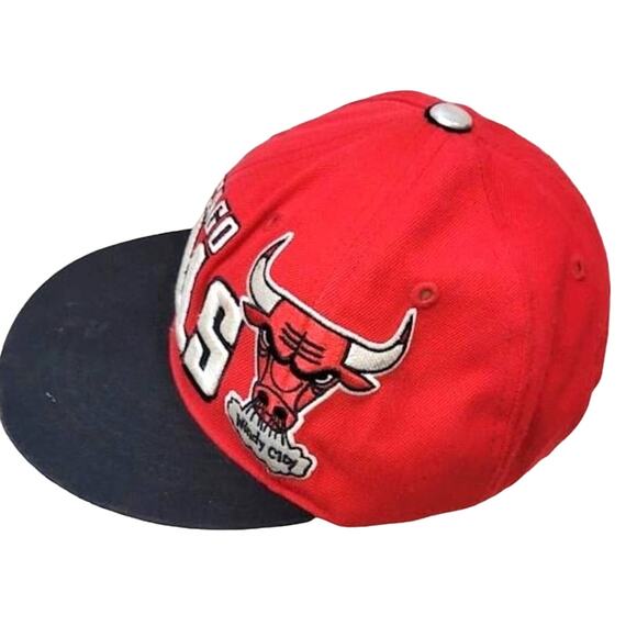 Chicago Bulls Windy City 47 Brand Hardwood Classics Snapback Wool Baseball Cap - Picture 5 of 6